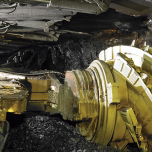 The mining machine